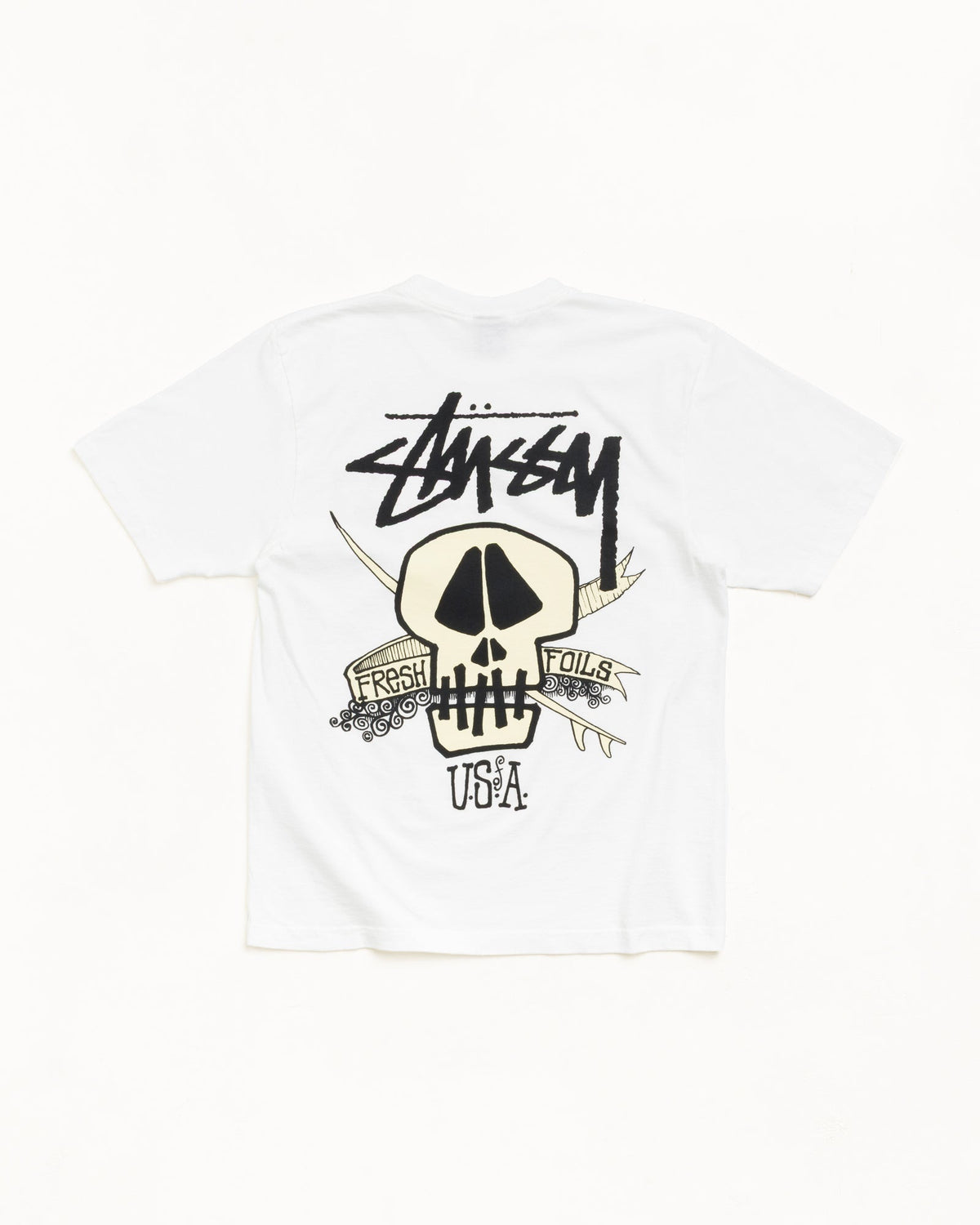 Fresh Foils Pig. Dyed Tee Unisex Short Sleeve In Natural