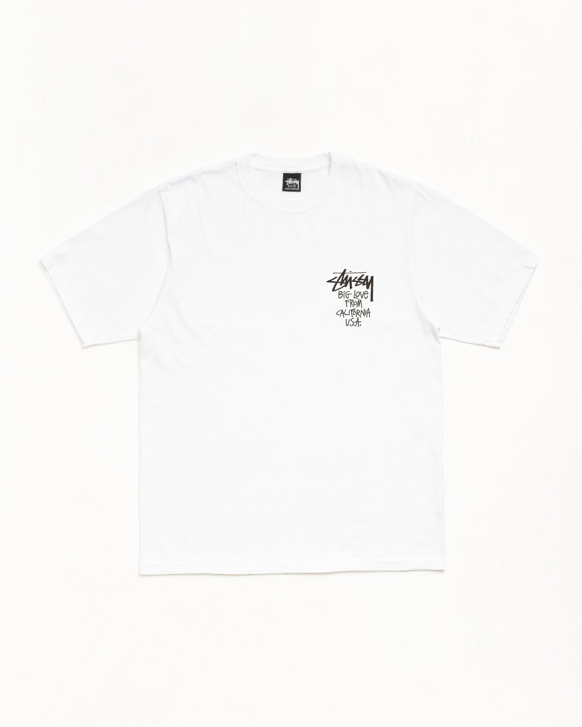 Big Love Tee Mens Short Sleeve In White