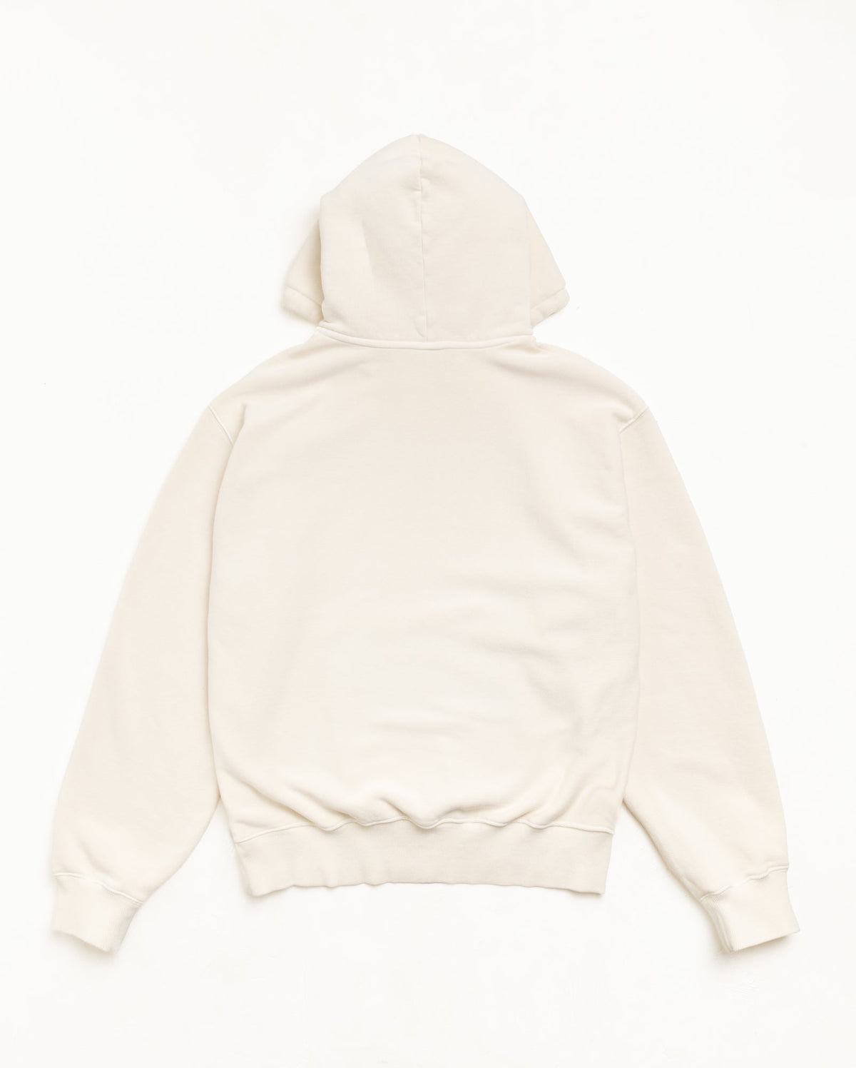 Block Sport Gar. Dyed Hood Unisex Long Sleeve In Bone