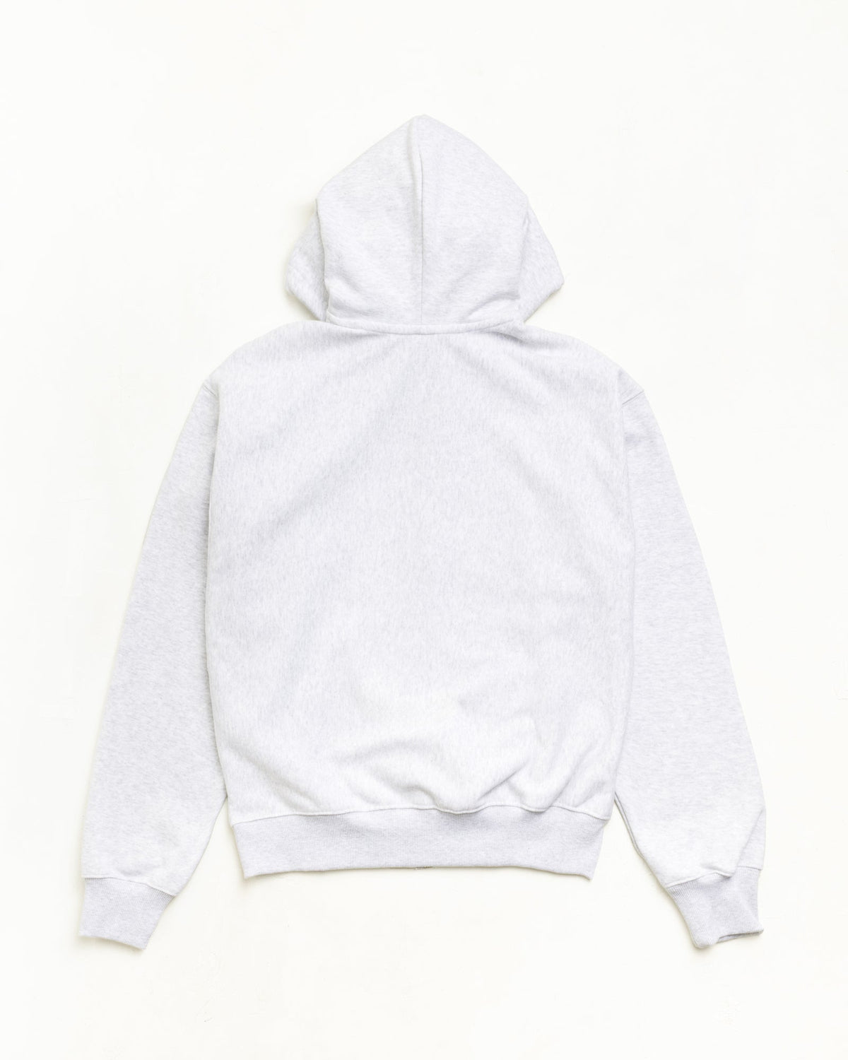 Plaid Zip Hood Unisex Long Sleeve In Ash Heather/gold