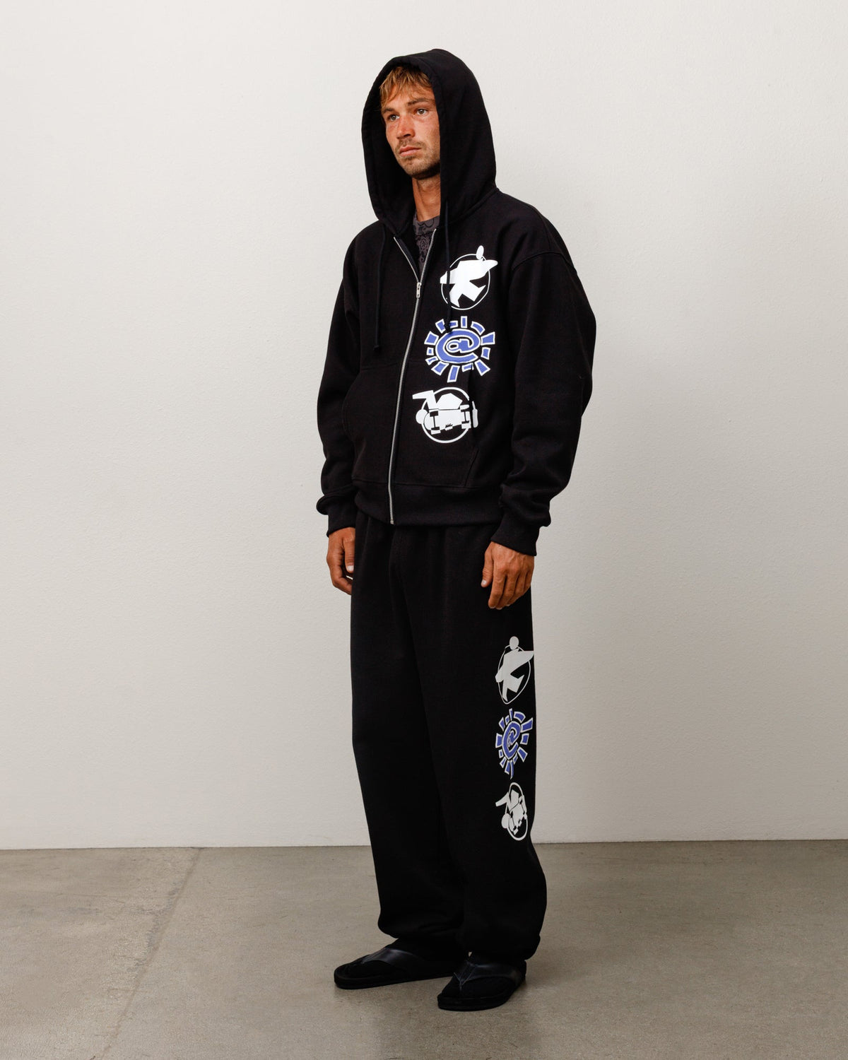 Stüssy & Always Stack Sweatpant sweatpants in Black