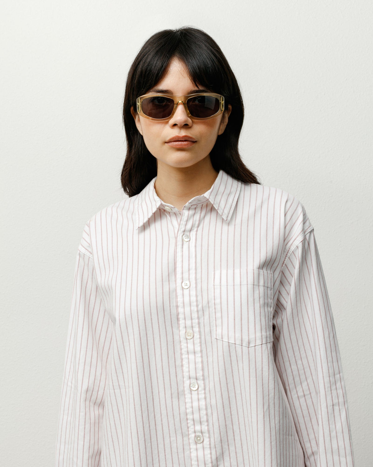 Landon Sunglasses Accessories In Champagne/black Lens