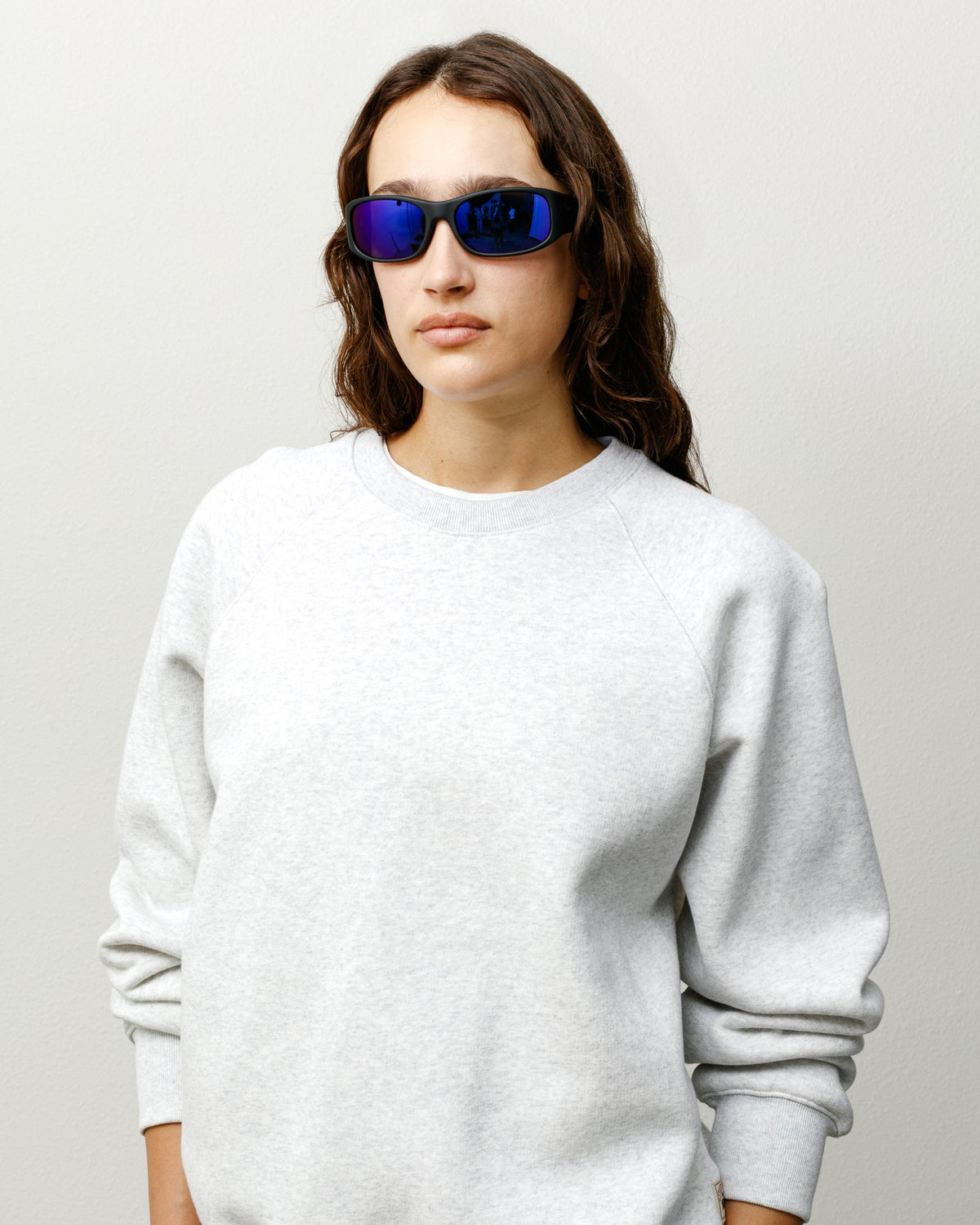 Mikey Sunglasses Accessories In Rubr Blk/polr Drk Blu Lens