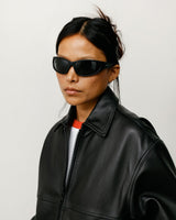 Matte Rubber Black/Black Lens