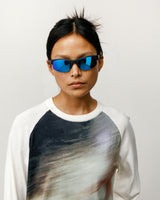 Frost Black/Blue Mirror Lens