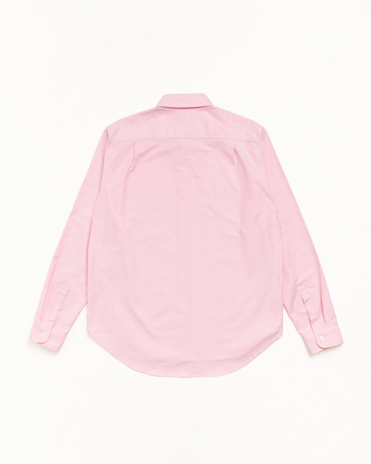 Button Down Shirt Unisex Long Sleeve In Pink