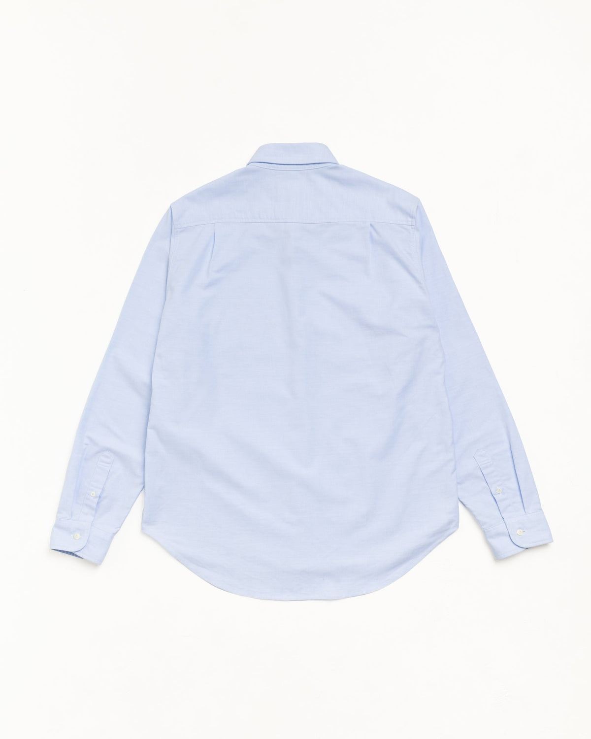 Button Down Shirt Unisex Long Sleeve In Saxe