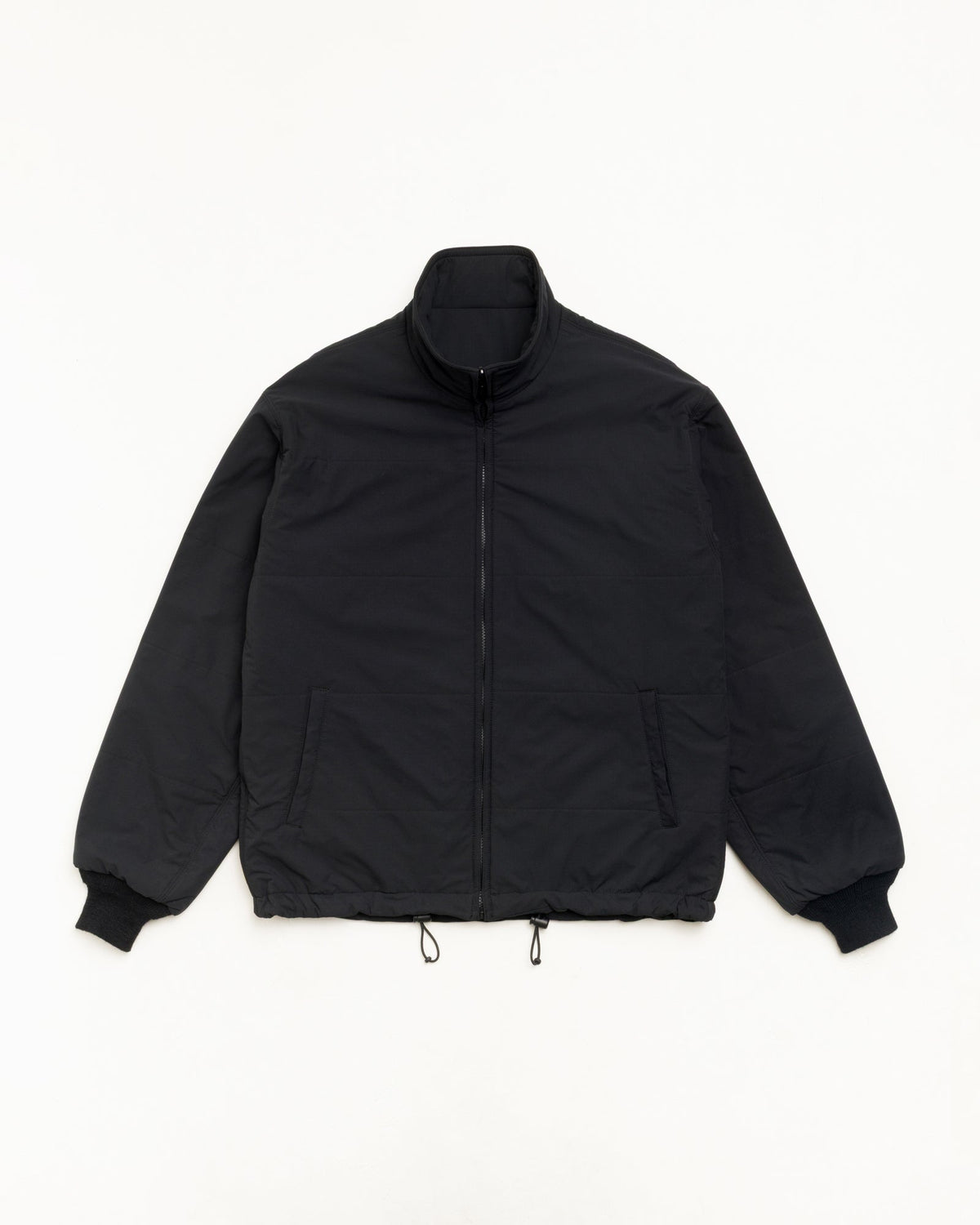 Fisherman Jacket Unisex Long Sleeve In Black